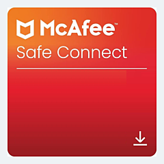McAfee Safe Connect VPN (5 apparaten- 1 jaar)
