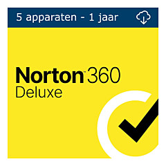 Norton 360 Deluxe 2026 (5-devices 1-jaar)