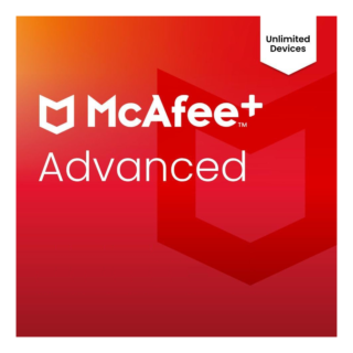 McAfee Advanced Individual 2026 (onbeperkte installaties - 1 jaar)