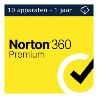 Norton 360 Premium 2026 (10-devices 1-jaar)